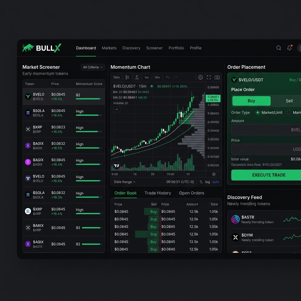BullX Trading Interface